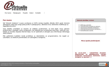 Virtualis solutions, SIA